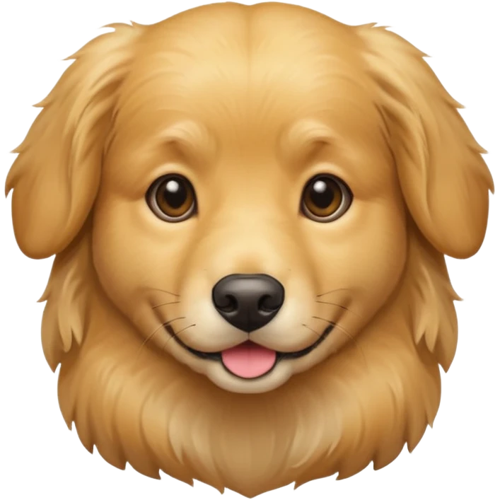 Cute dog emoji