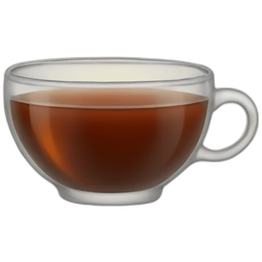 Black tea emoji