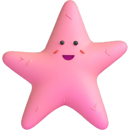 Patrick Star from SpongeBob emoji