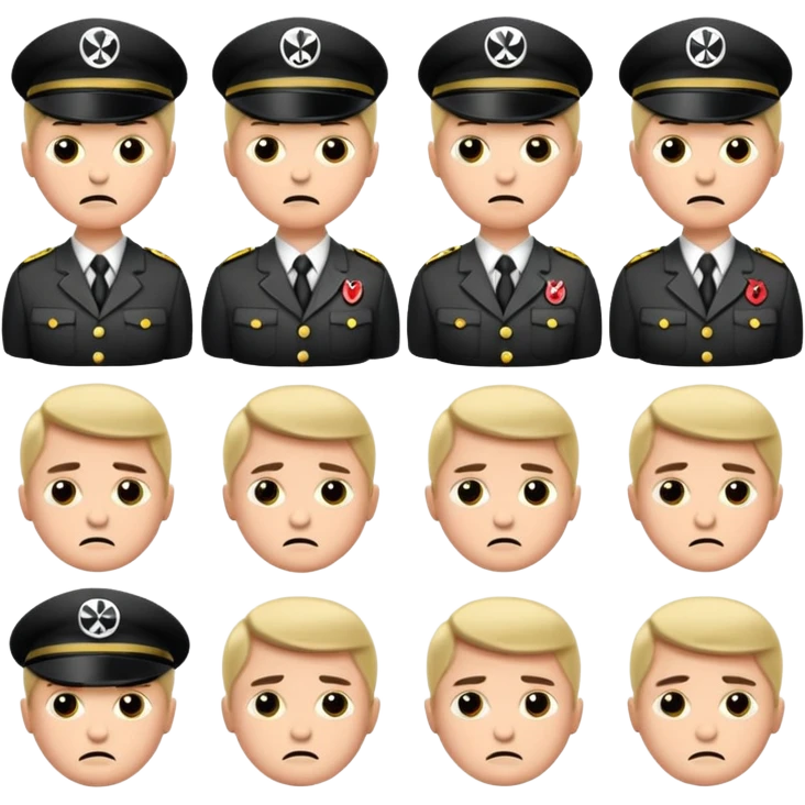 Hazme un emoji de la bandera nazi  con el real logo nazi emoji