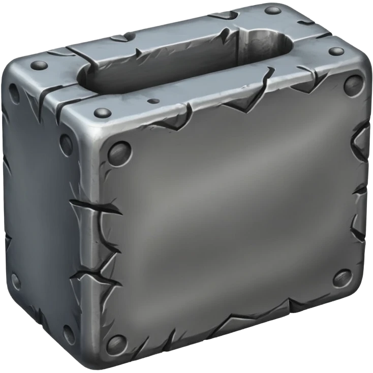 medieval steel ingot emoji