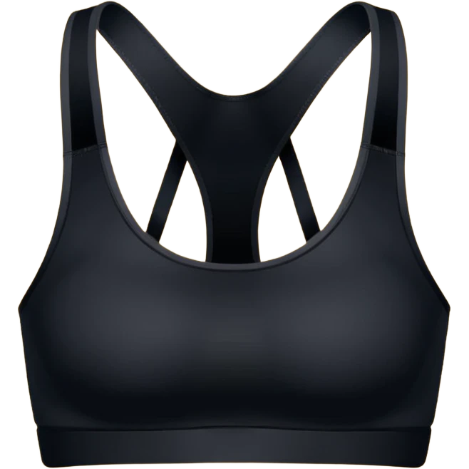 LADIES SPORTS BRA WITHOUT HUMAN emoji