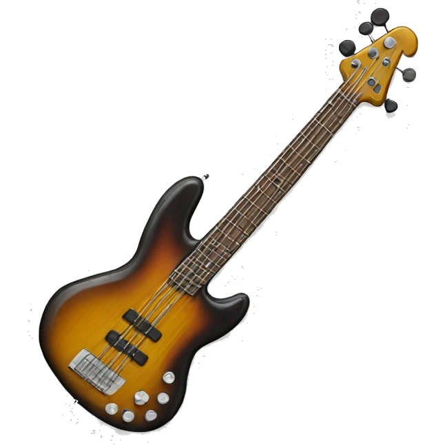 bass guitar emoji
