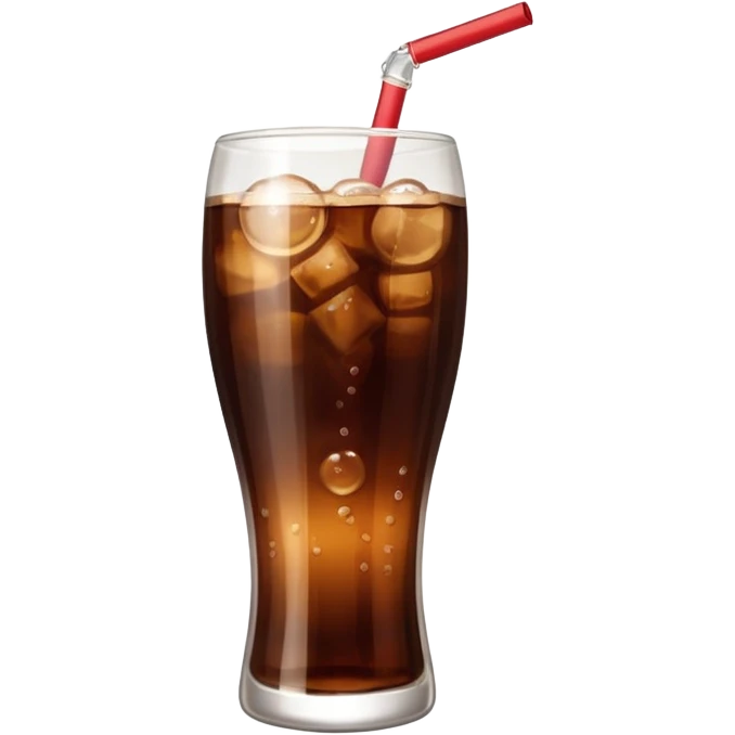 Half-Filled Glasses cola emoji