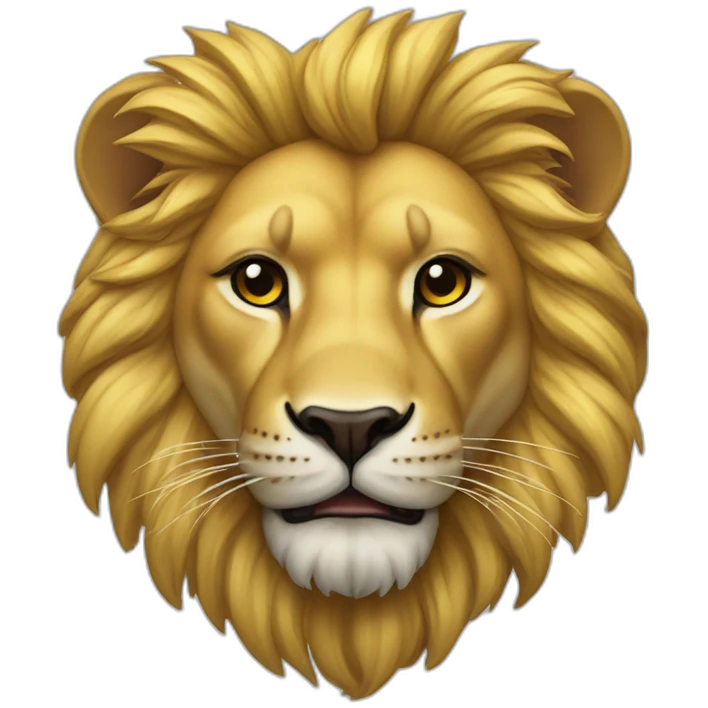 bandera de león emoji