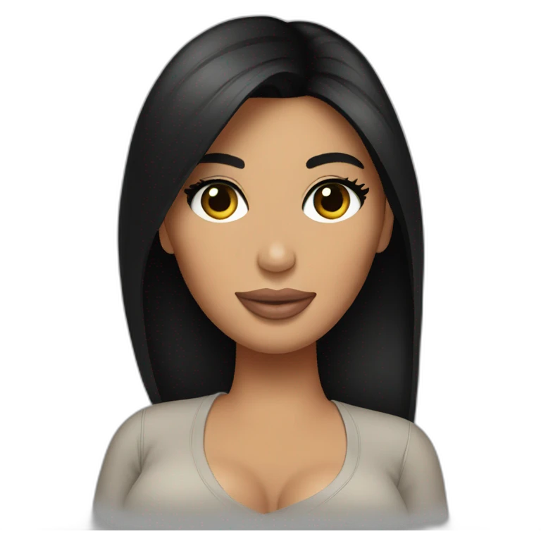 kim kardashian pregnant emoji