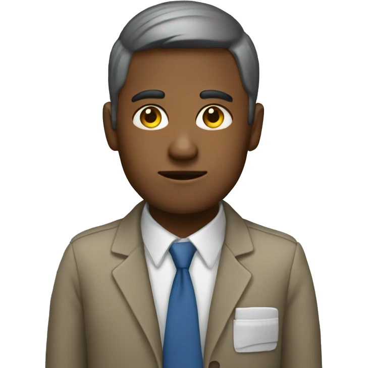 focus on work emoji