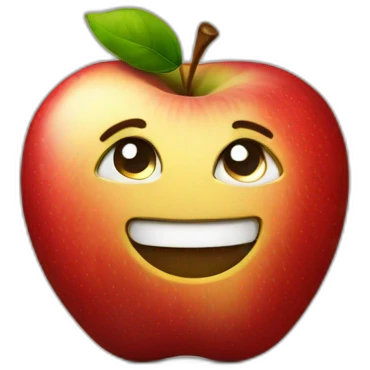 a apple emoji