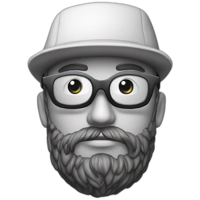 personne casquet anti bruit lunette casquette emoji