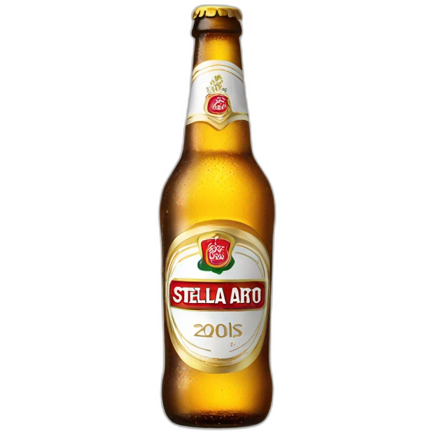 Stella Artois beer brand emoji