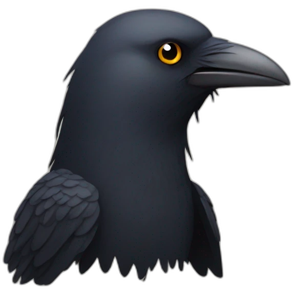 crow emoji