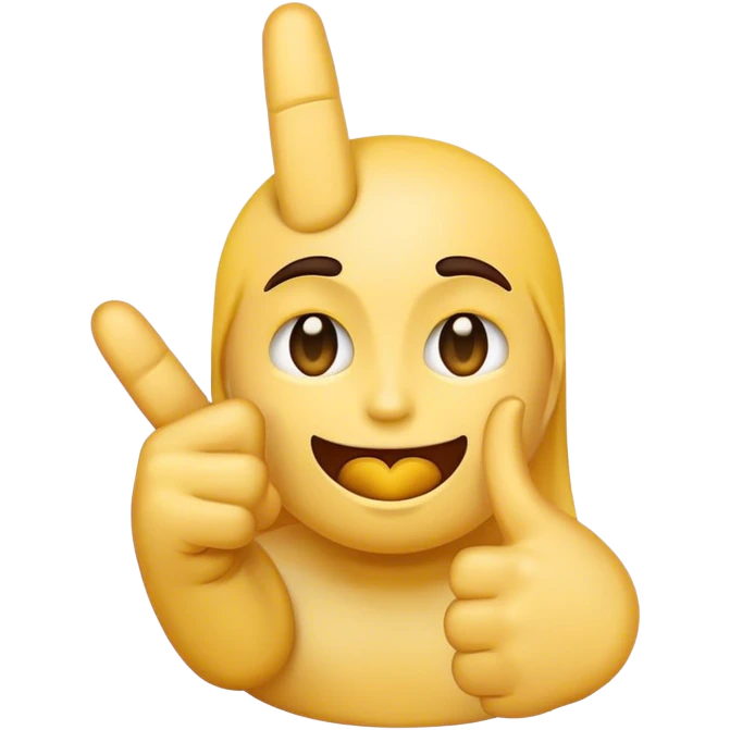  Emoji giving the middle finger emoji