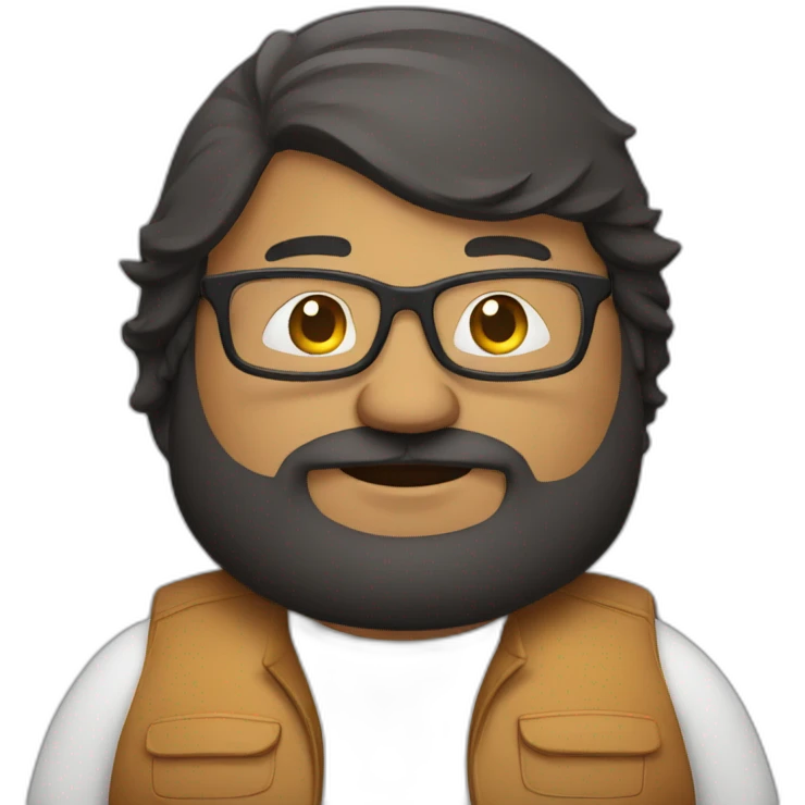 fat-indian-guy-with-beard-and-glasses emoji