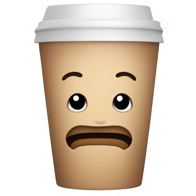 Cute coffee  emoji