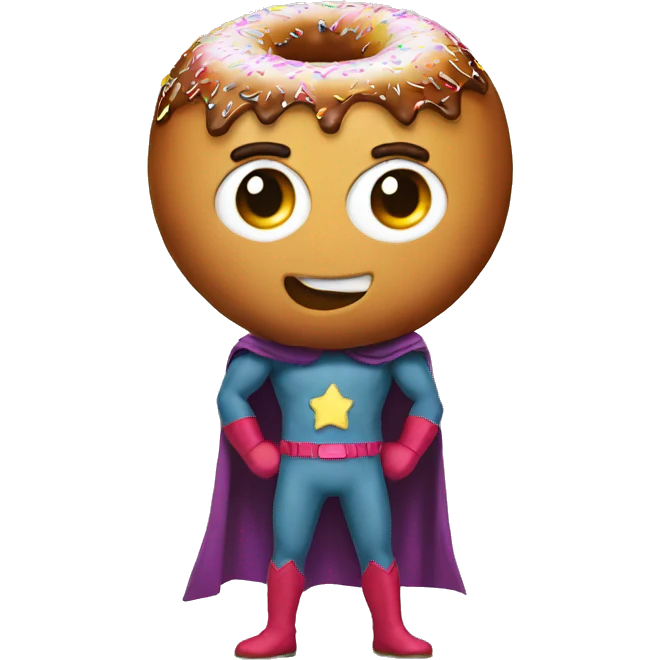 super donut hero emoji