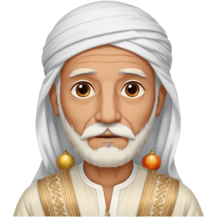 old emirates guys wearin gUAE cloths with white beared .. he works in the sea emoji