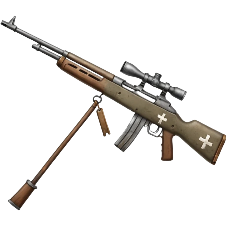 Battlefield rifle cross emoji