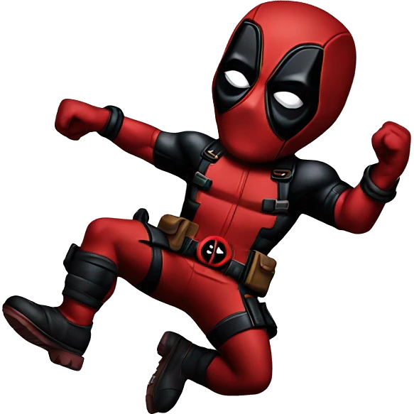 Deadpool dancing emoji