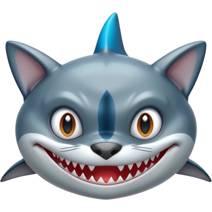 shark x cat emoji