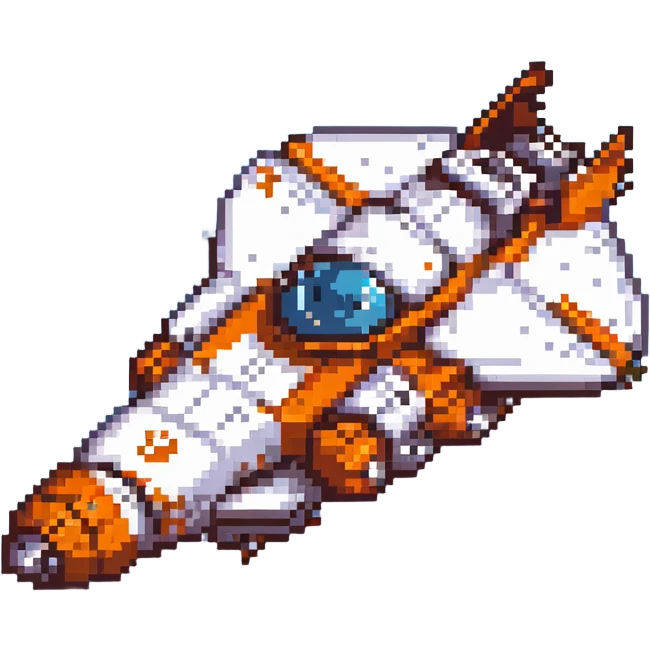 space cruiser orange accents emoji