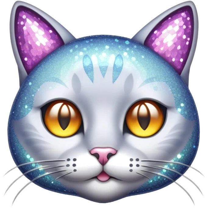 sparkly cat emoji