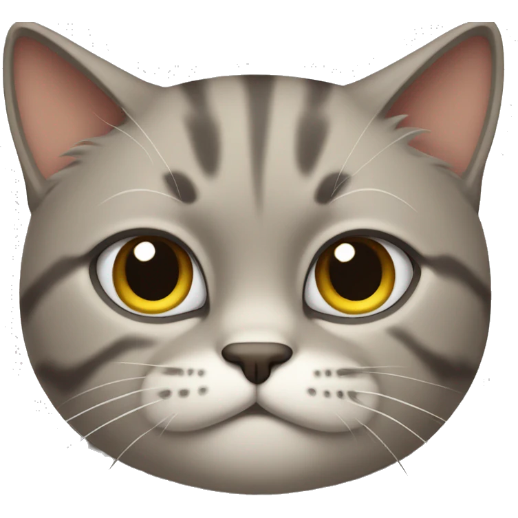 Cat with face of disappointment emoji