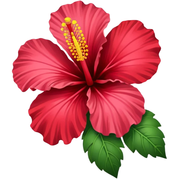 Hibiscus  emoji
