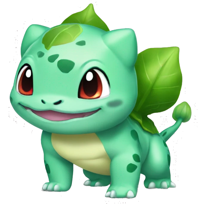 Chibi Bulbasaur emoji
