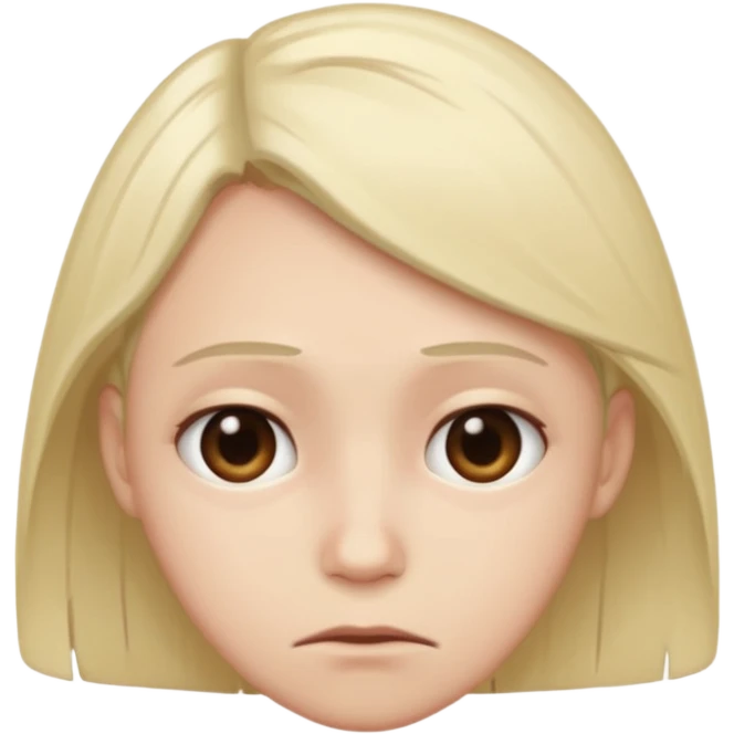 hair thin feeling bad emoji