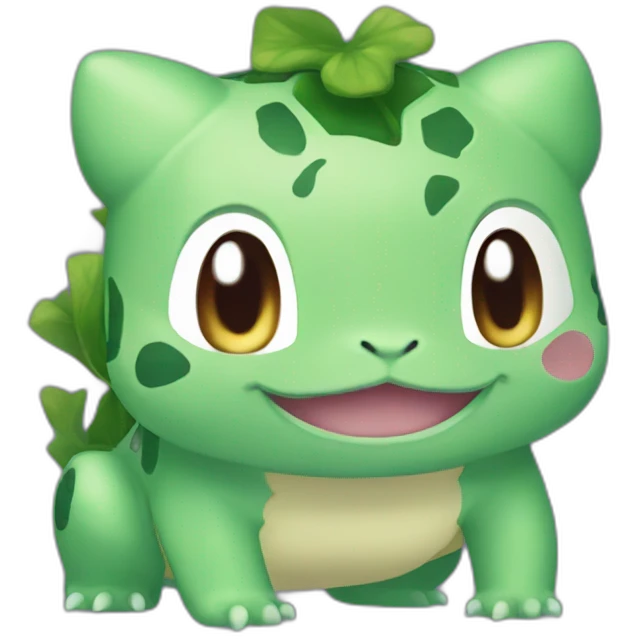 Slim Bulbasaur emoji