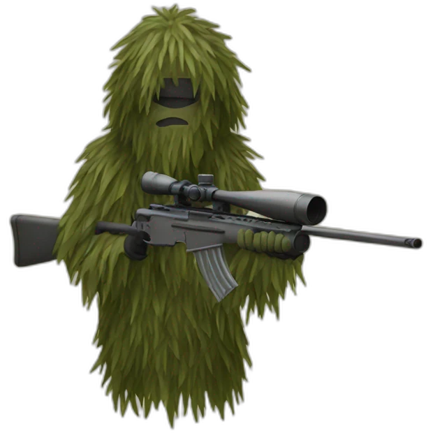 Ghillie sniper emoji