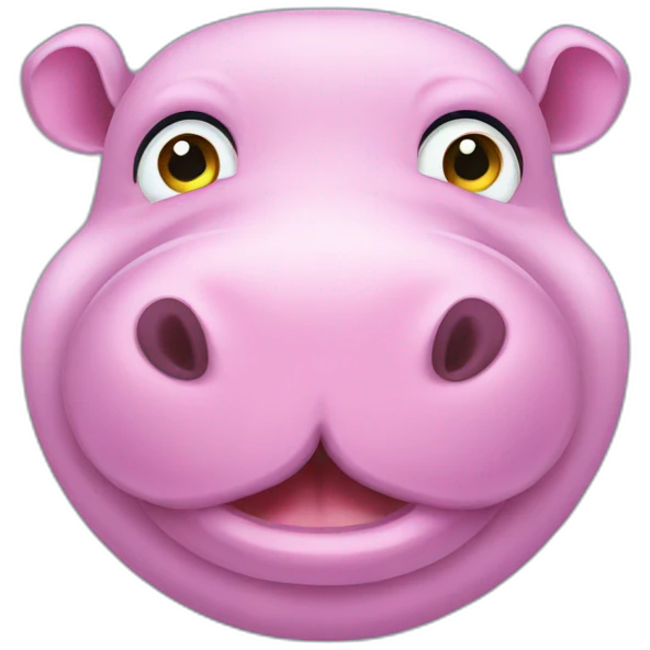 Hippopotamus  emoji