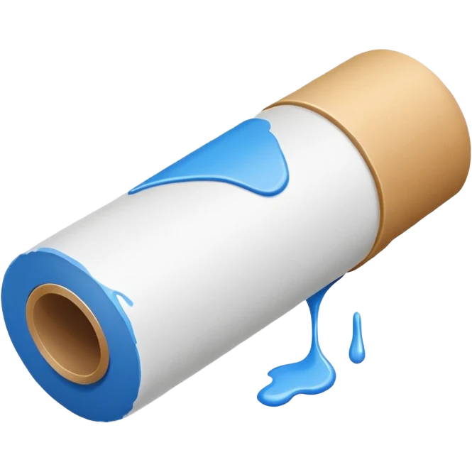paint roll emoji