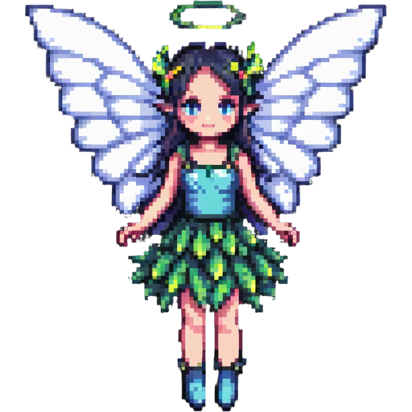 Fairy with wings emoji