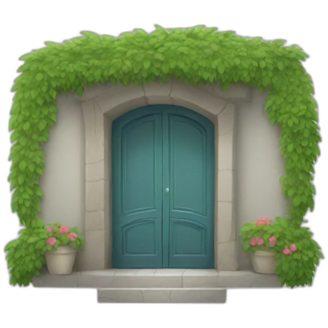 Une porte de sortie emoji