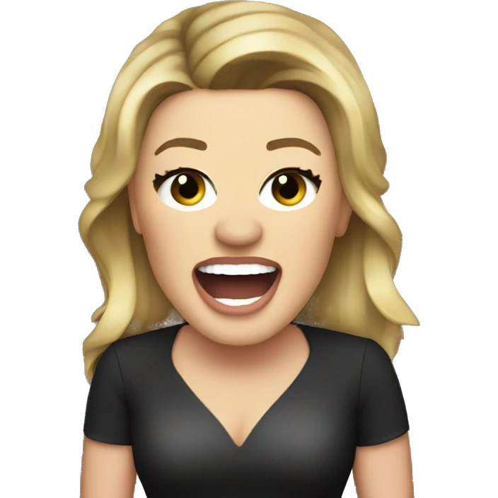 Kelly clarkson singing  emoji