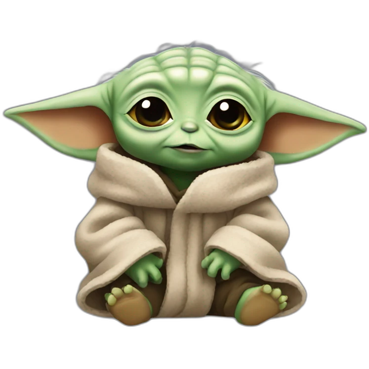 Baby yoda emoji