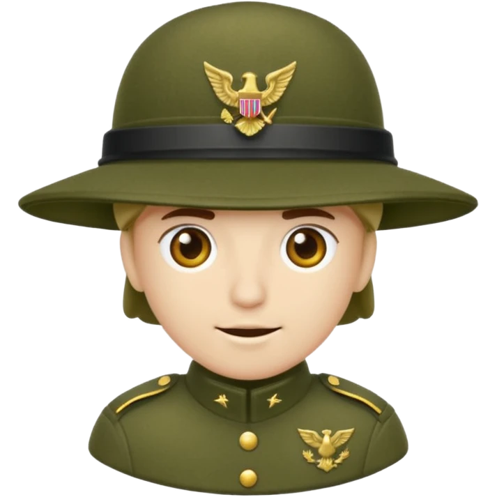 soldier hat emoji
