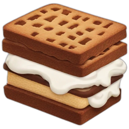 icecream sandwich emoji