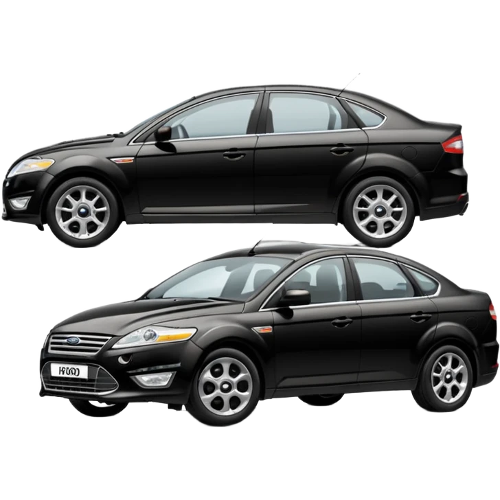 2011 black ford mondeo  emoji
