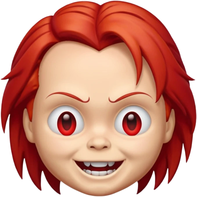 Un emojin de chuky emoji