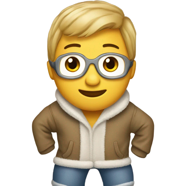 Ray wearing uggs emoji