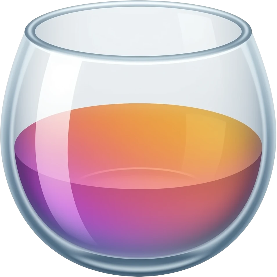 home liquid glass a colori emoji