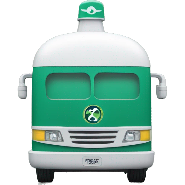 Planet Express wide-fender Papercraft long step-van  emoji