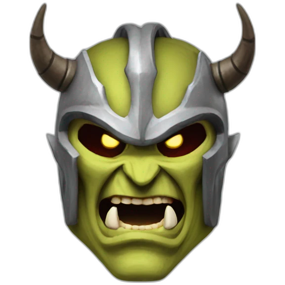 Laughing shao kahn emoji
