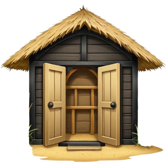  stem hut open doors emoji