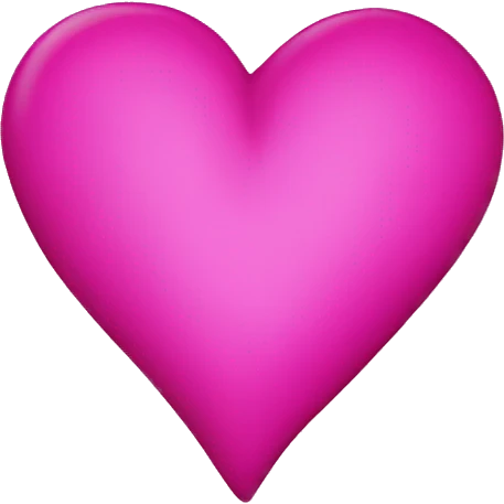 cuore fuscsia emoji