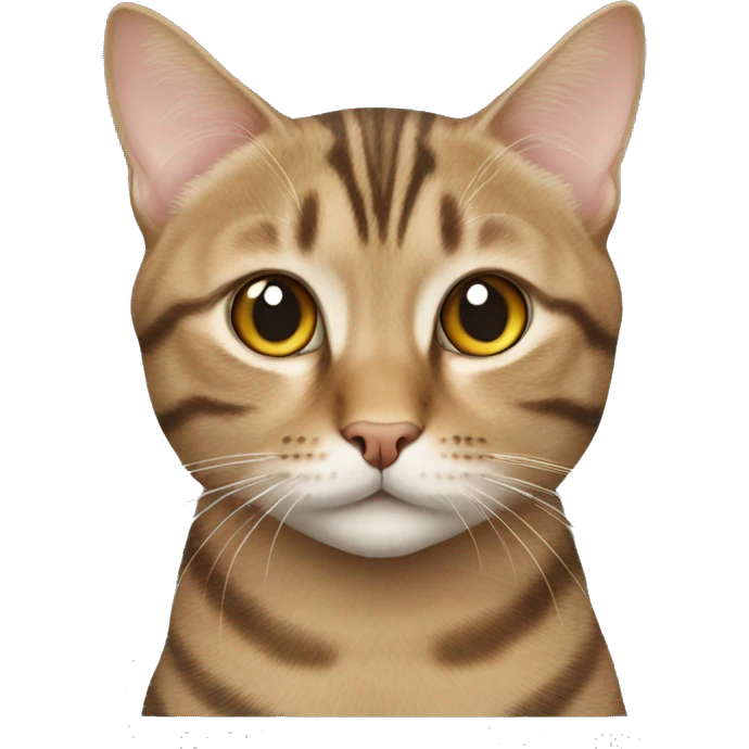 European tabby cat emoji