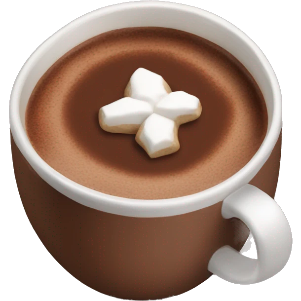 Hot chocolate emoji