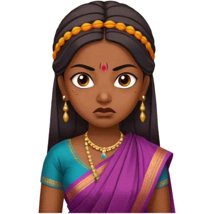 indian angry mom emoji